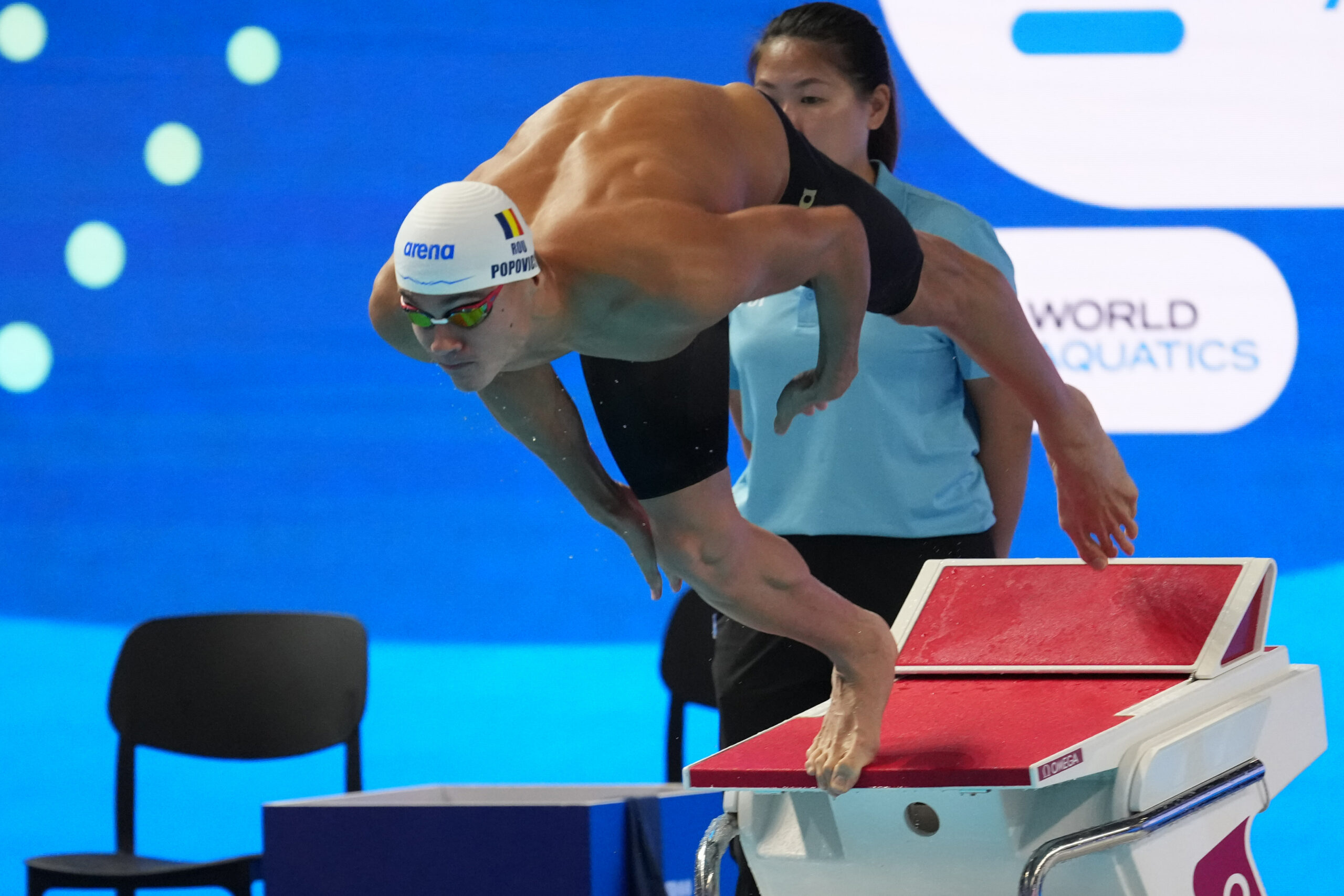 David Popovici s-a calificat în finala mondială de la 200 metri liber, cu al patrulea timp
