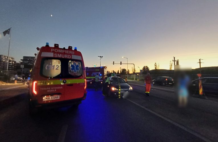 Fetiță de 12 ani, în stare critică după ce a fost lovită de o mașină lângă Cluj Napoca