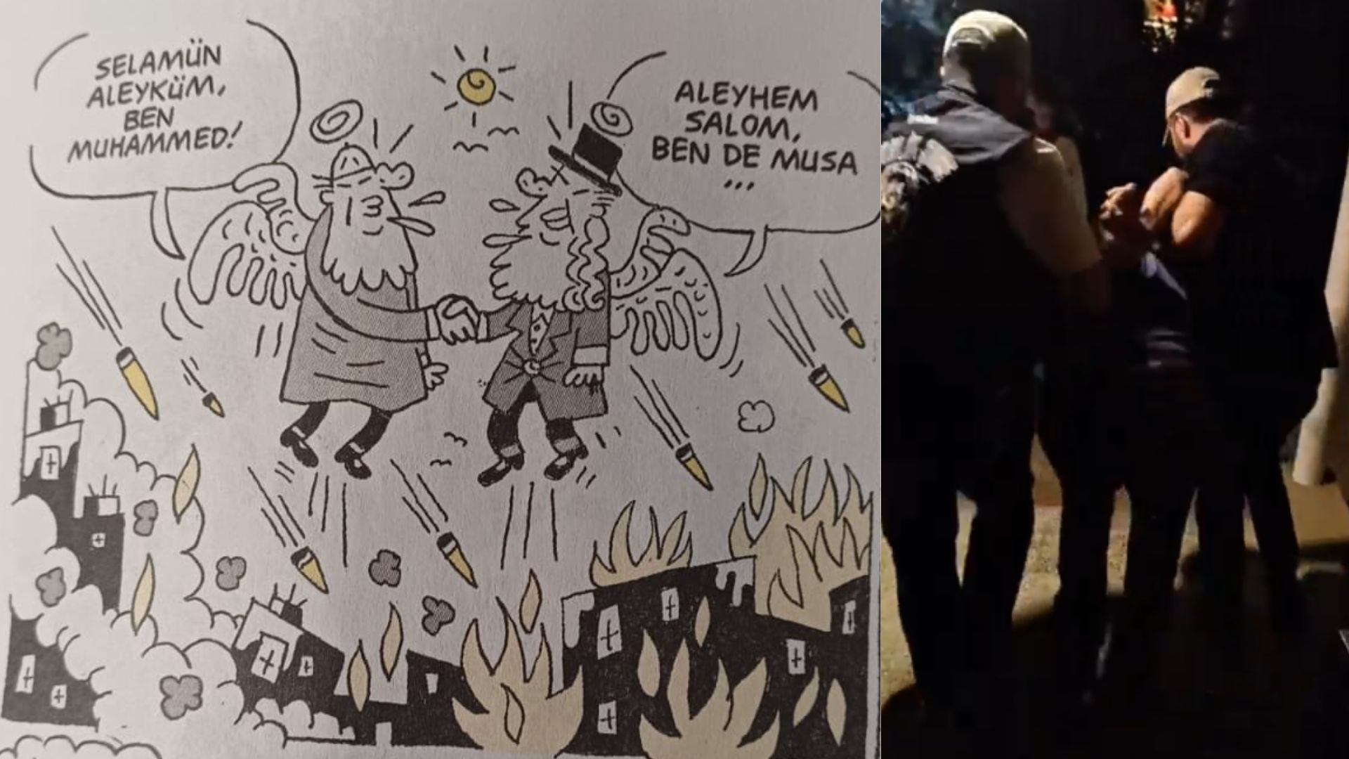 La 10 ani după Charlie Hebdo, un caricaturist din Turcia a fost reținut de poliție din cauza unui desen care l-ar reprezenta pe Mahomed
