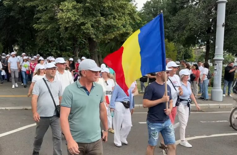 Piața Victoriei: Protest cu 2.000 de angajați MIPE, AFIR și APIA nemulțumiți de măsurile legislative recente