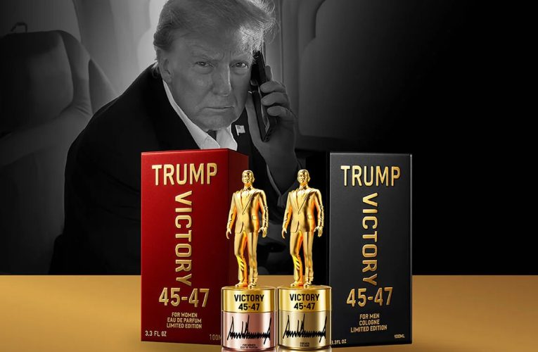 Trump lansează noul său parfum, „Victory 45-47”