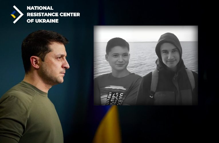 Zelenski i-a premiat post-mortem pe cei doi adolescenți de 16 ani, uciși de autoritățile ruse