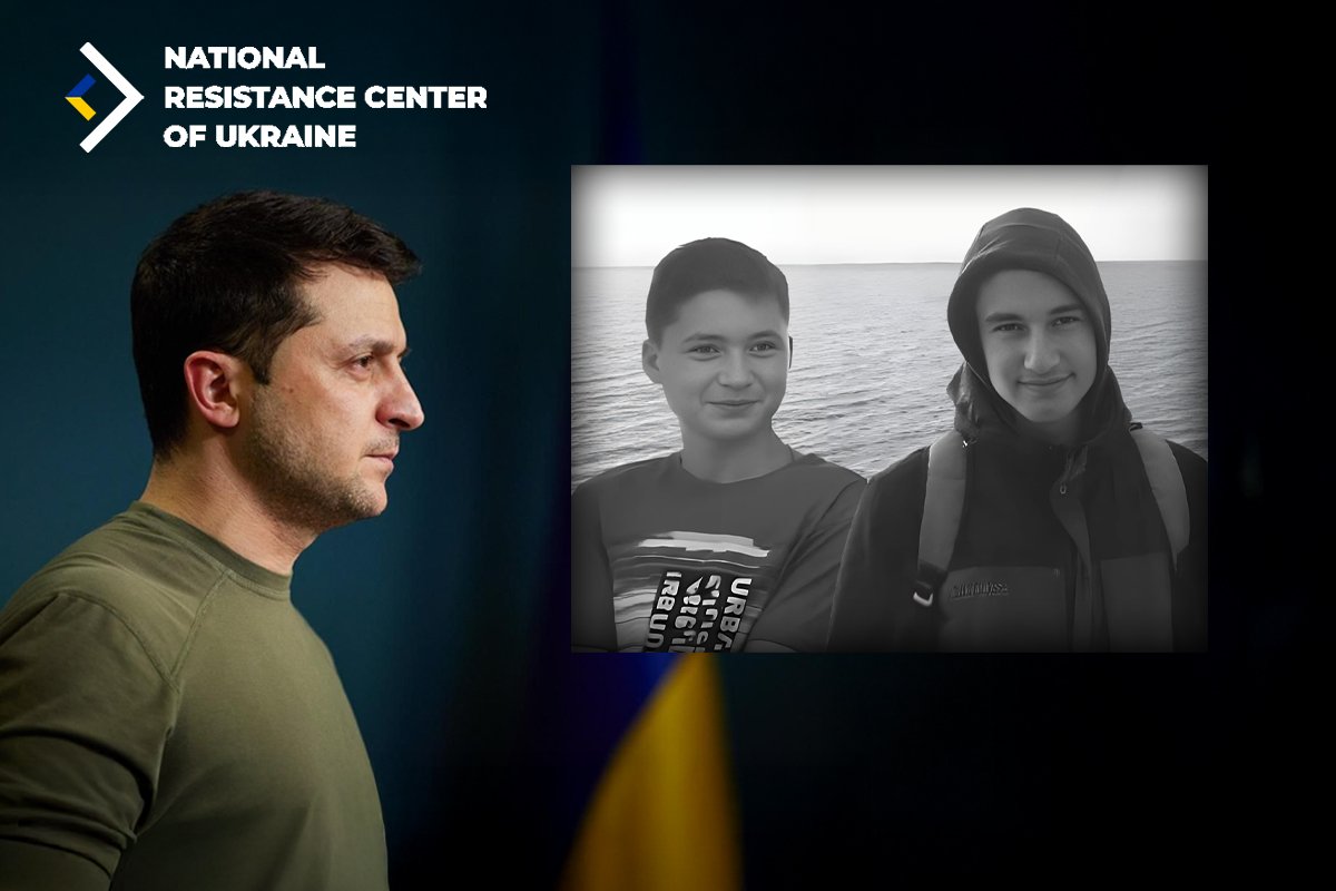 Zelenski i-a premiat post-mortem pe cei doi adolescenți de 16 ani, uciși de autoritățile ruse