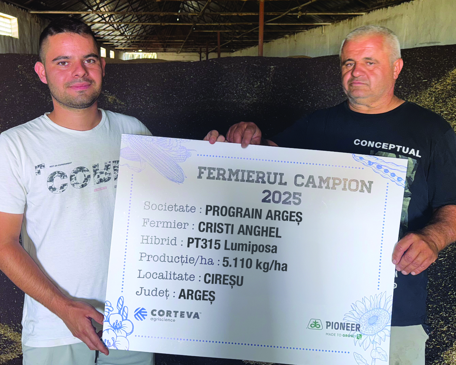 5 tone/ha cu PT315: Fermierii din Argeș și Prahova, campioni la rapiță