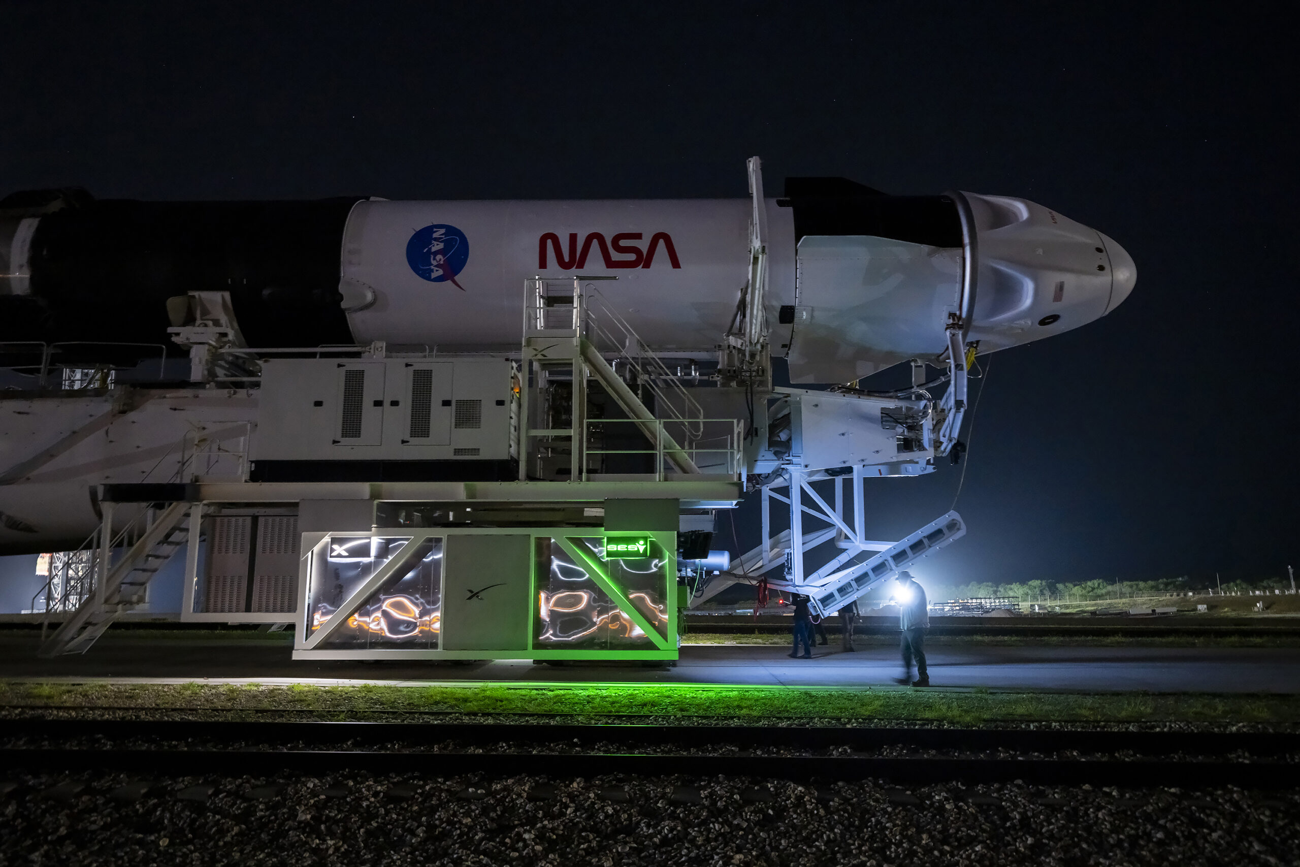 Capsula „Crew Dragon” a SpaceX s-a conectat cu Stația Spațială Internațională