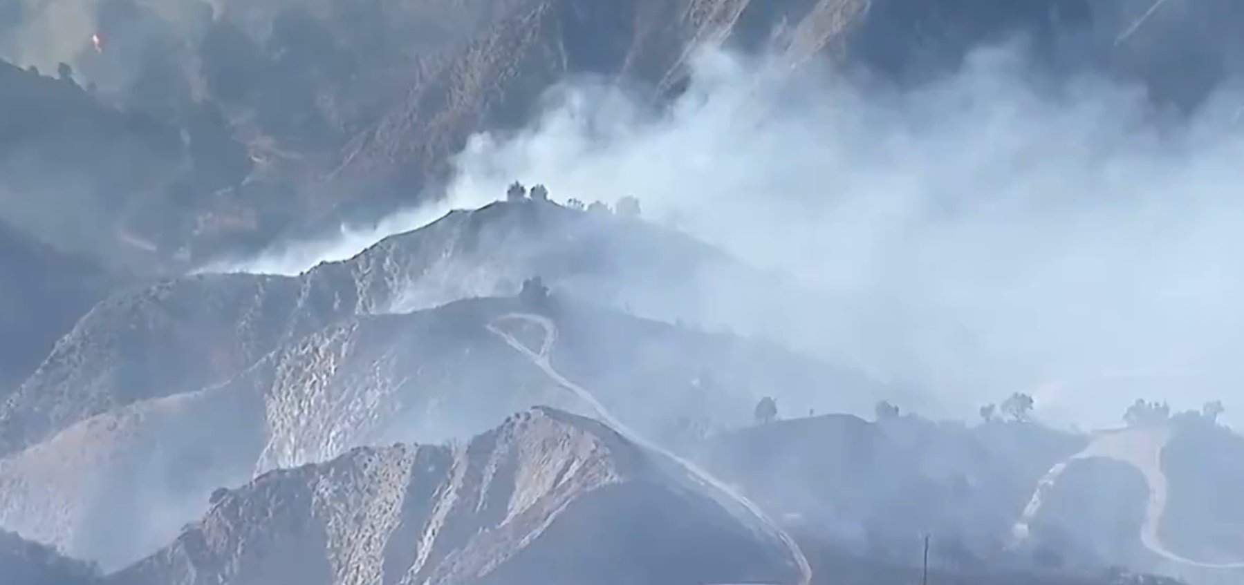 Evacuări urgente în nordul Los Angelesului din cauza unui incendiu de vegetație care se extinde rapid