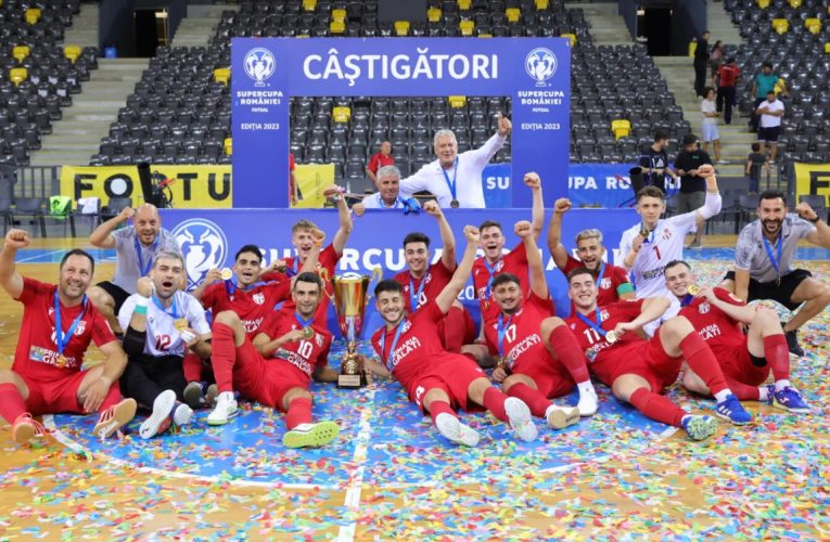 Futsal: Supercupa României se joacă în 26 august la Sfântu Gheorghe