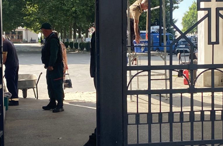 Ghencea III Military Cemetery, preparing for farewell. Ion Iliescu will be buried on Thursday