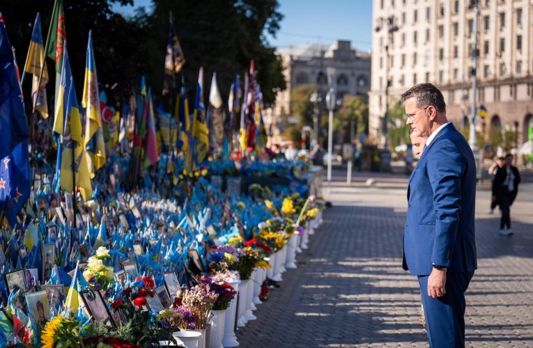 Ministrul apărării naționale, prezent la Kiev de Ziua Independenței Ucrainei