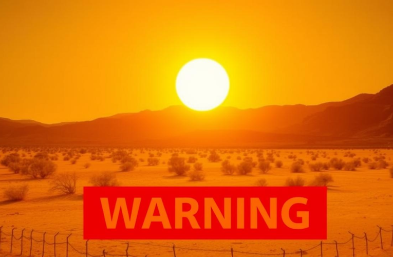 Record de temperatură într-o localitate din Sahara Occidentală