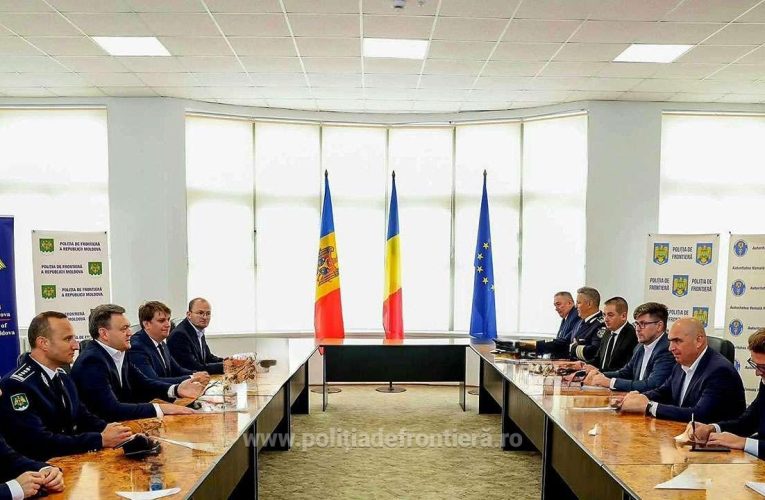 România și Republica Moldova introduc controlul coordonat la punctul de trecere a frontierei Galați – Giurgiulești