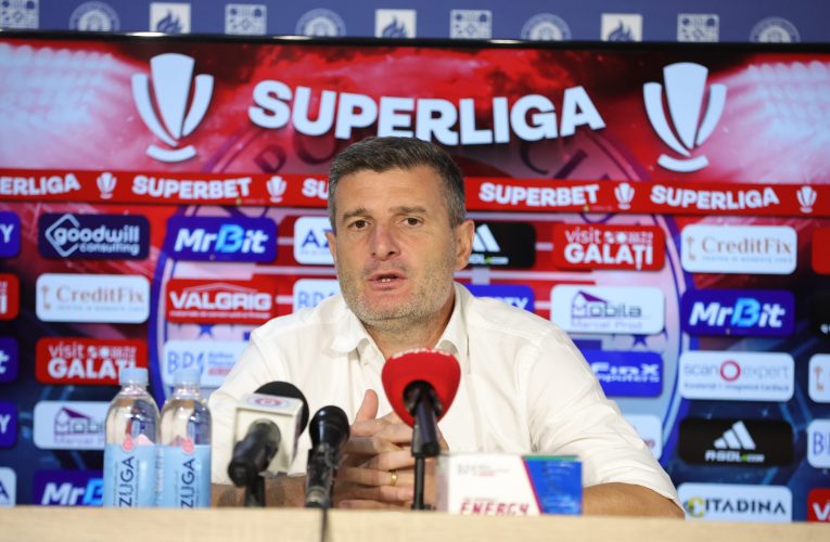 Antrenorul lui Oțelul Galați, operat la genunchi
