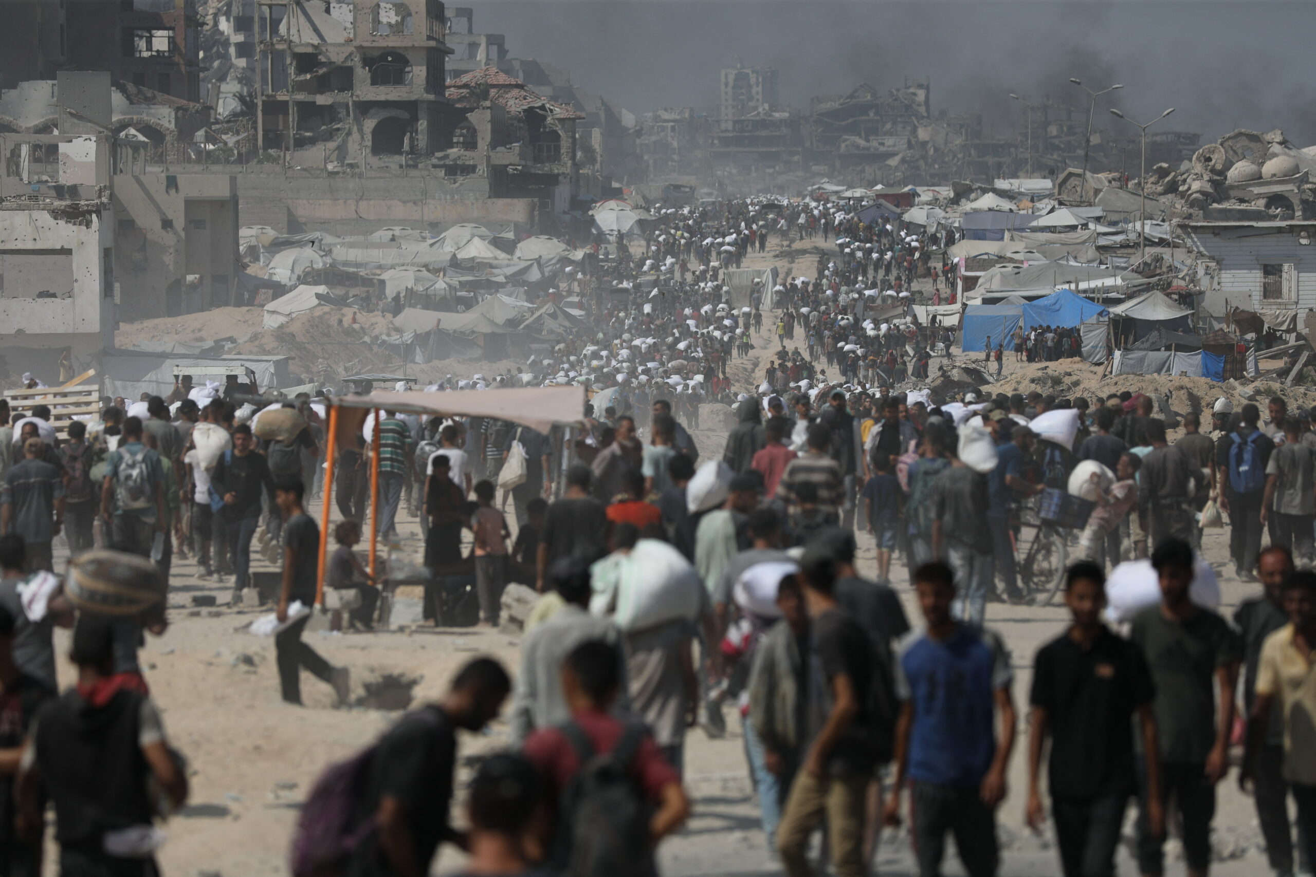 Israelul consideră că ofensiva din Gaza va strămuta un milion de palestinieni
