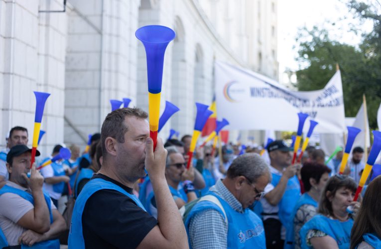Jandarmeria anunță măsuri speciale la protestul sindicatelor din administrația publică