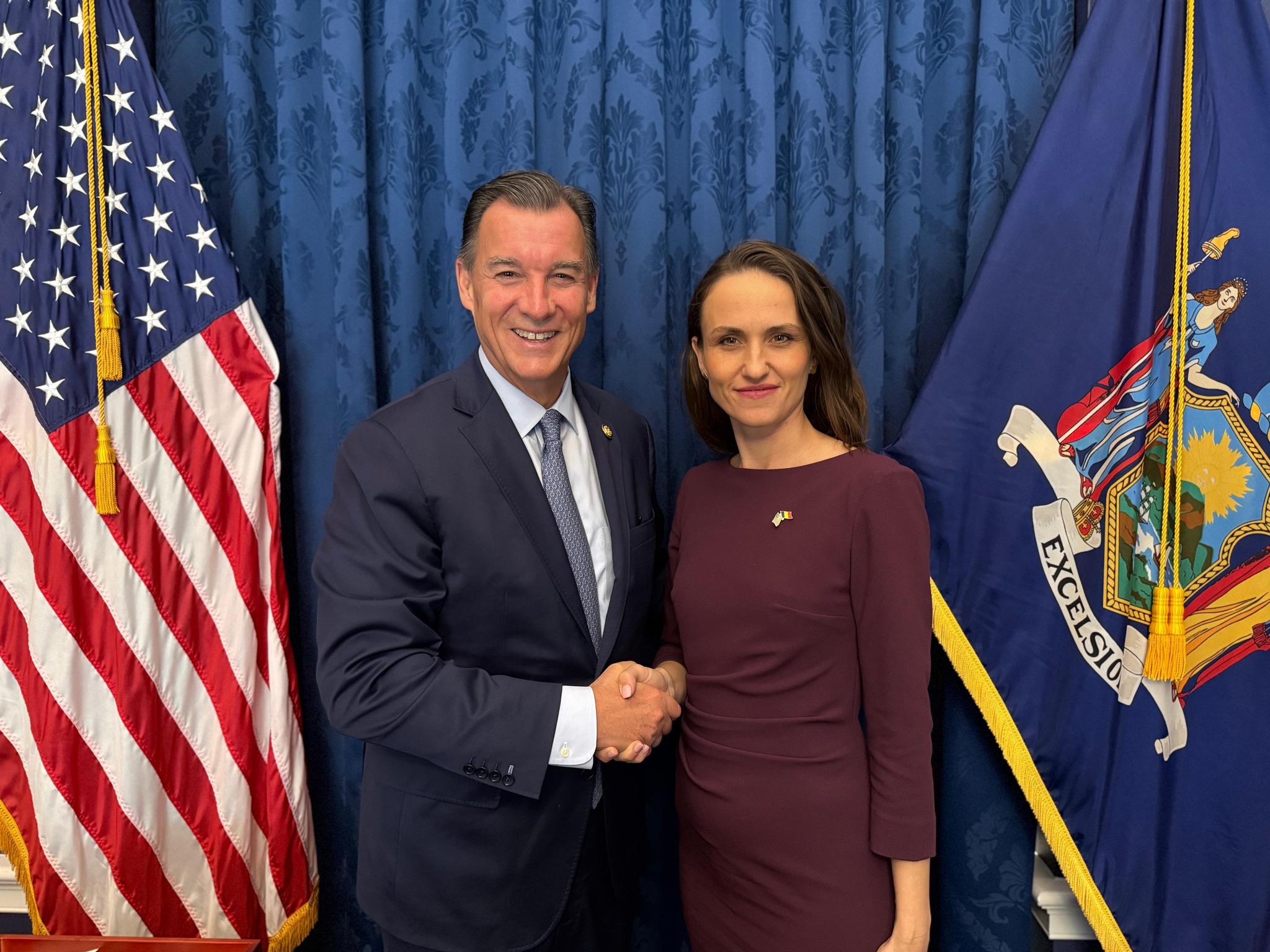 Oana Țoiu a discutat la Washington cu oficiali din Congres despre parteneriatul strategic, viitoarea vizită a lui Nicușor Dan în SUA și programul Visa Waiver