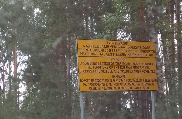 Drumul estonian „Cizma Saatse”, blocat din cauza creșterii activității rusești în zonă