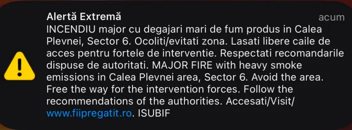 Incendiu la subsolul unui bloc de pe Calea Plevnei din București. Intervenție în curs