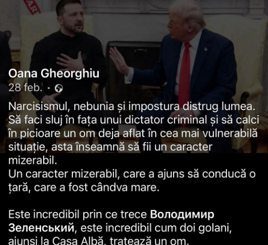 Oana Gheorghiu, propusă vicepremier de Ilie Bolojan, l-a criticat dur pe Donald Trump în trecut: „un caracter mizerabil”