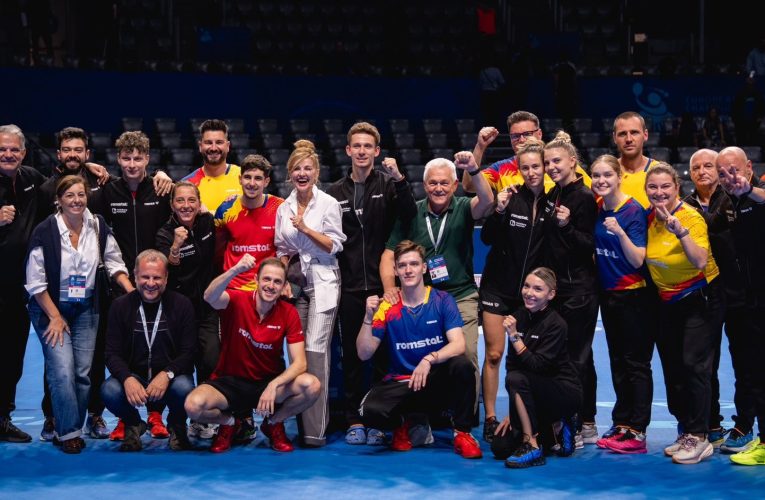 România va juca în ambele finale pe echipe de la Campionatul European de tenis de masă