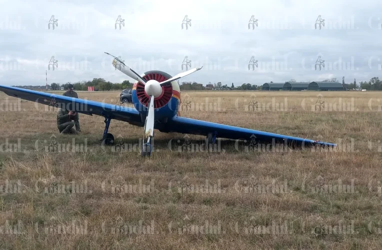 Un avion militar de antrenament a fost la un pas de prăbușire. Șeful Statului Major al Forțelor Aeriene a dispus o anchetă