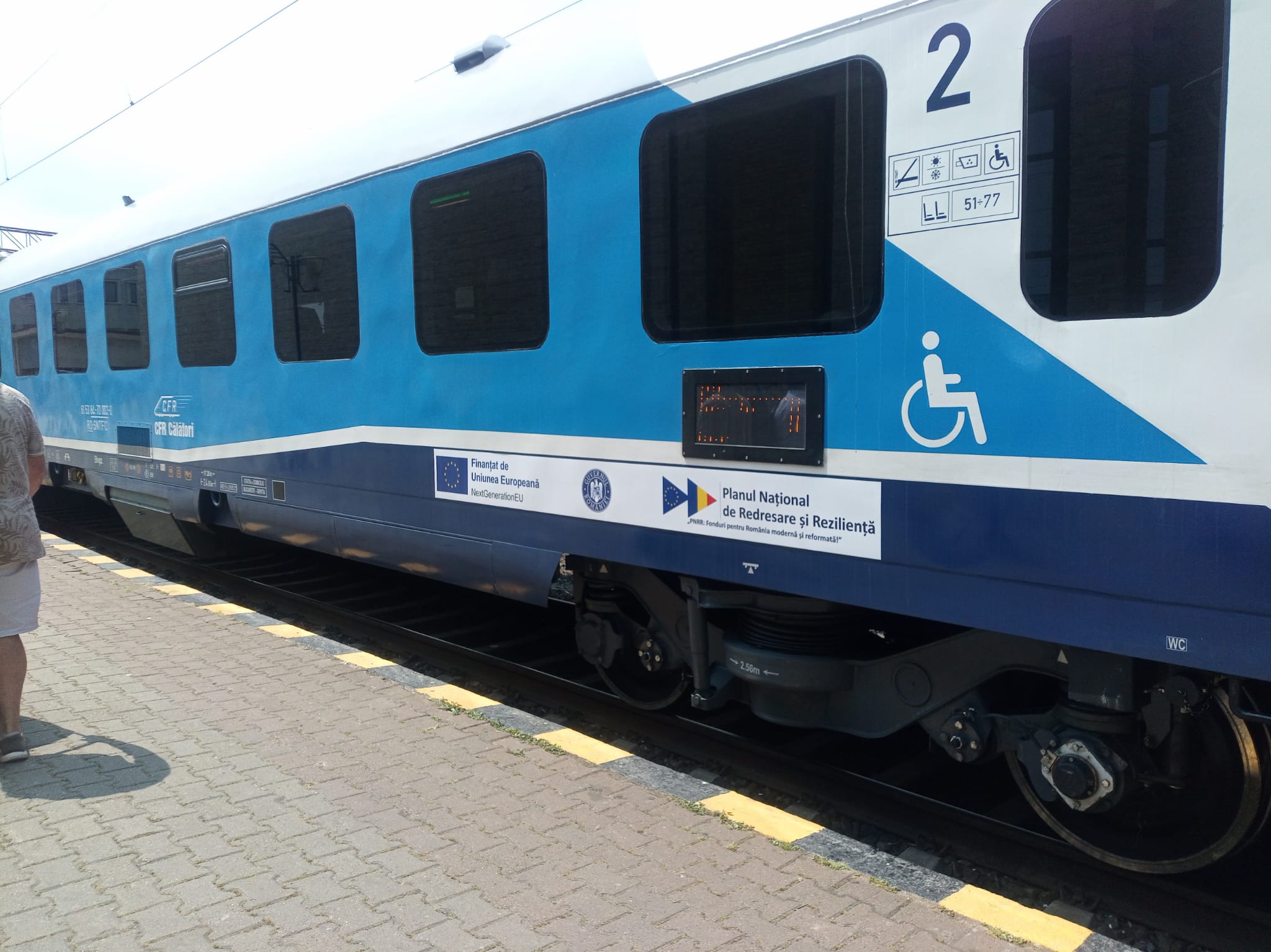 36 de locomotive și 60 de vagoane de călători, modernizate în 2025, prin PNRR