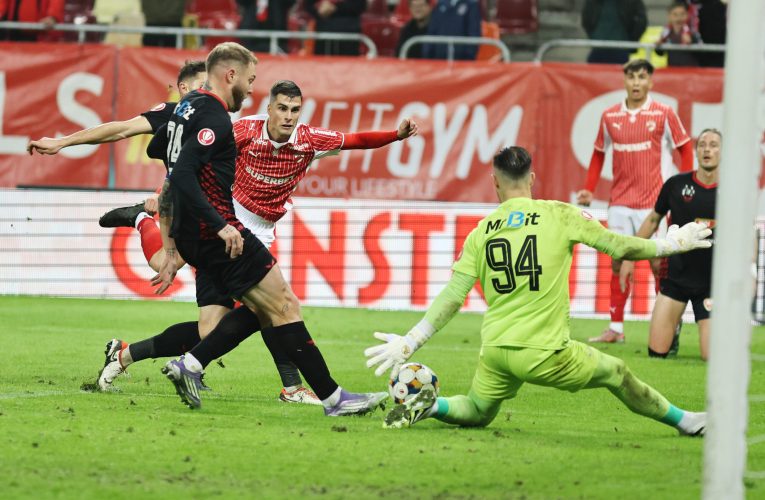 Dinamo a învins pe Csikszereda cu scorul de 4-0 în etapa a 16-a din Superliga