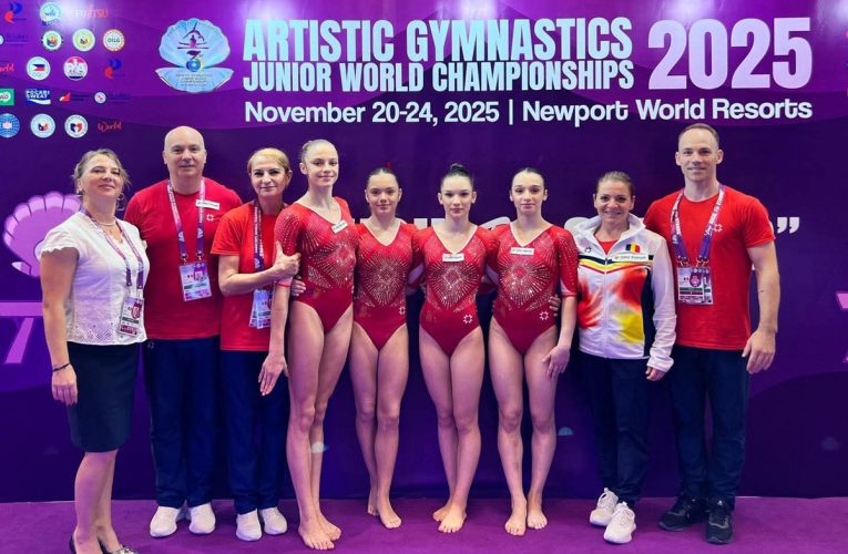 Echipa feminină a României de gimnastică artistică, pe locul 5 la Campionatul Mondial de junioare
