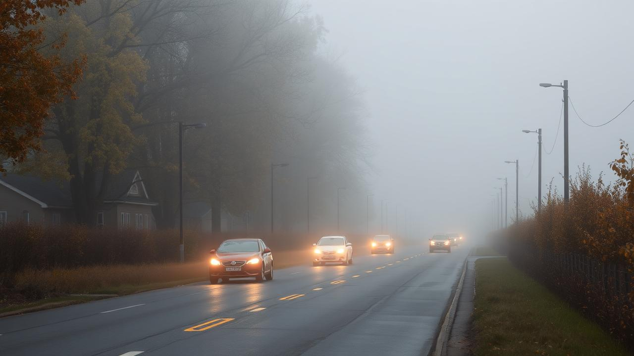 INFOTRAFIC: Ceața reduce vizibilitatea pe autostrăzi și pe drumuri din numeroase județe