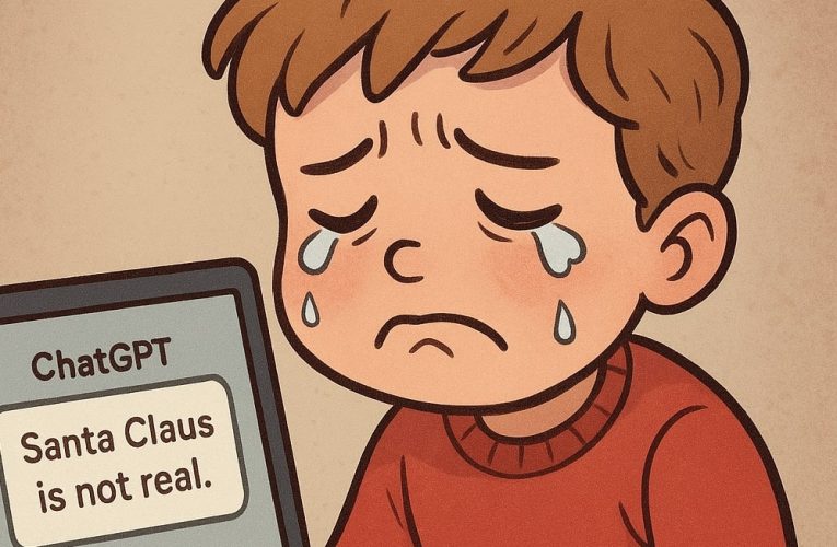 Moș Crăciun față cu ChatGPT / ChatGPT îi spune copilului tău că Moș Crăciun nu există / Ce faci ca părinte?