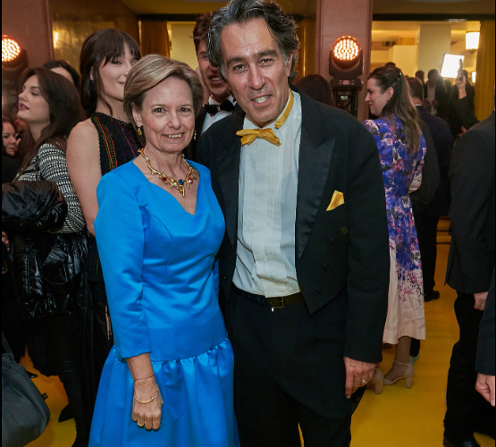 Principesa Sofia a României, întâlnire cu actorii la premiera filmului „Cravata Galbenă”, dedicat dirijorului Sergiu Celibidache