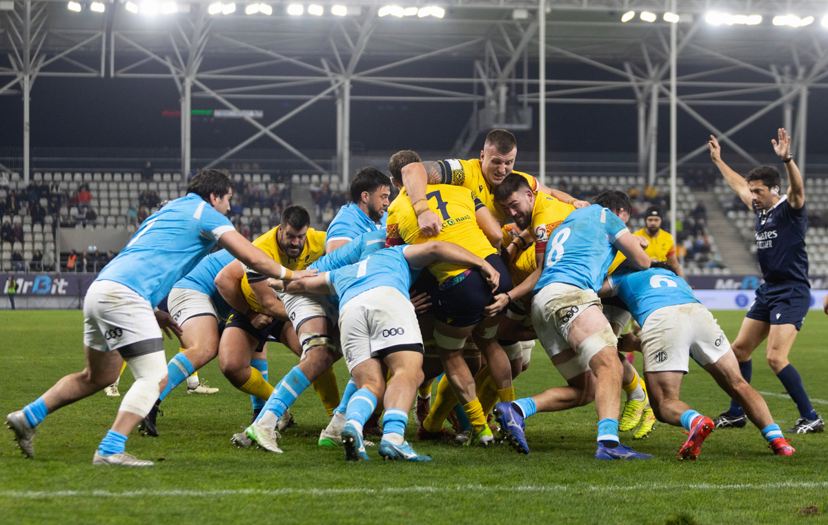 România rămâne pe locul 21 în clasamentul mondial World Rugby după meciurile-test din noiembrie