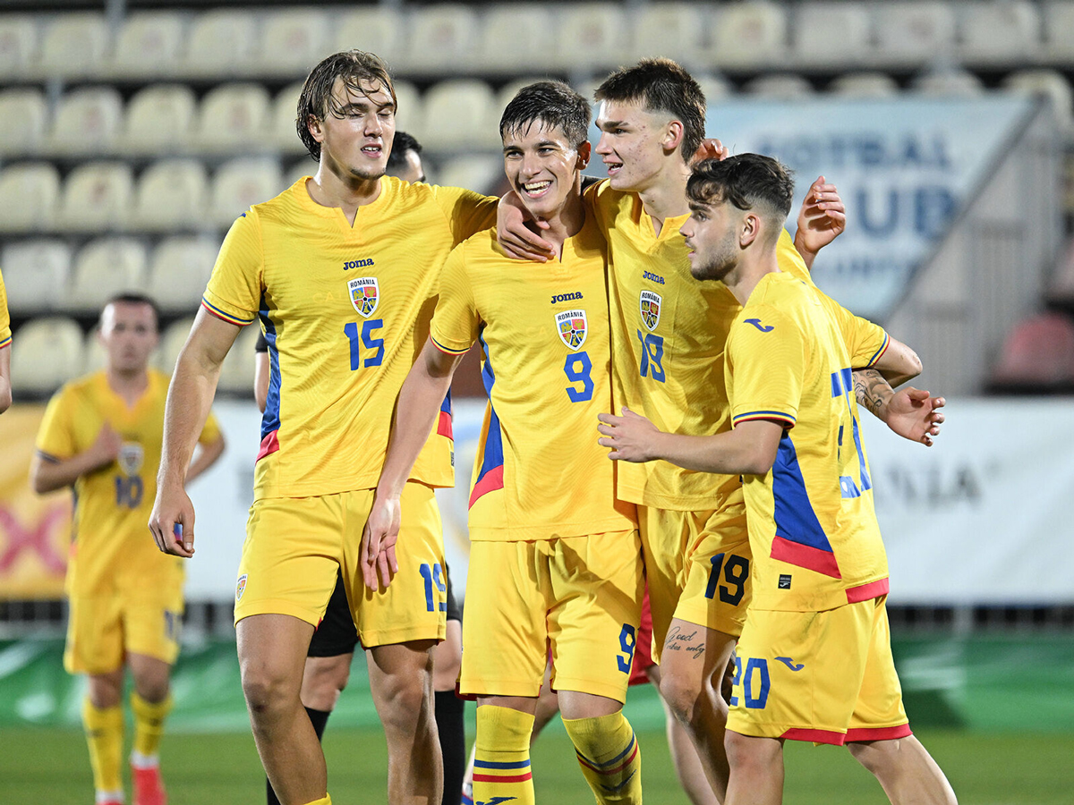 România U19 învinge Andorra la startul calificărilor pentru Campionatul European de fotbal din 2026