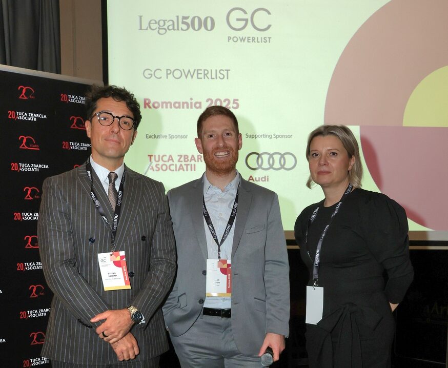 Țuca Zbârcea & Asociații și britanicii de la Legal 500 au lansat ediția 2025 a GC Powerlist Romania