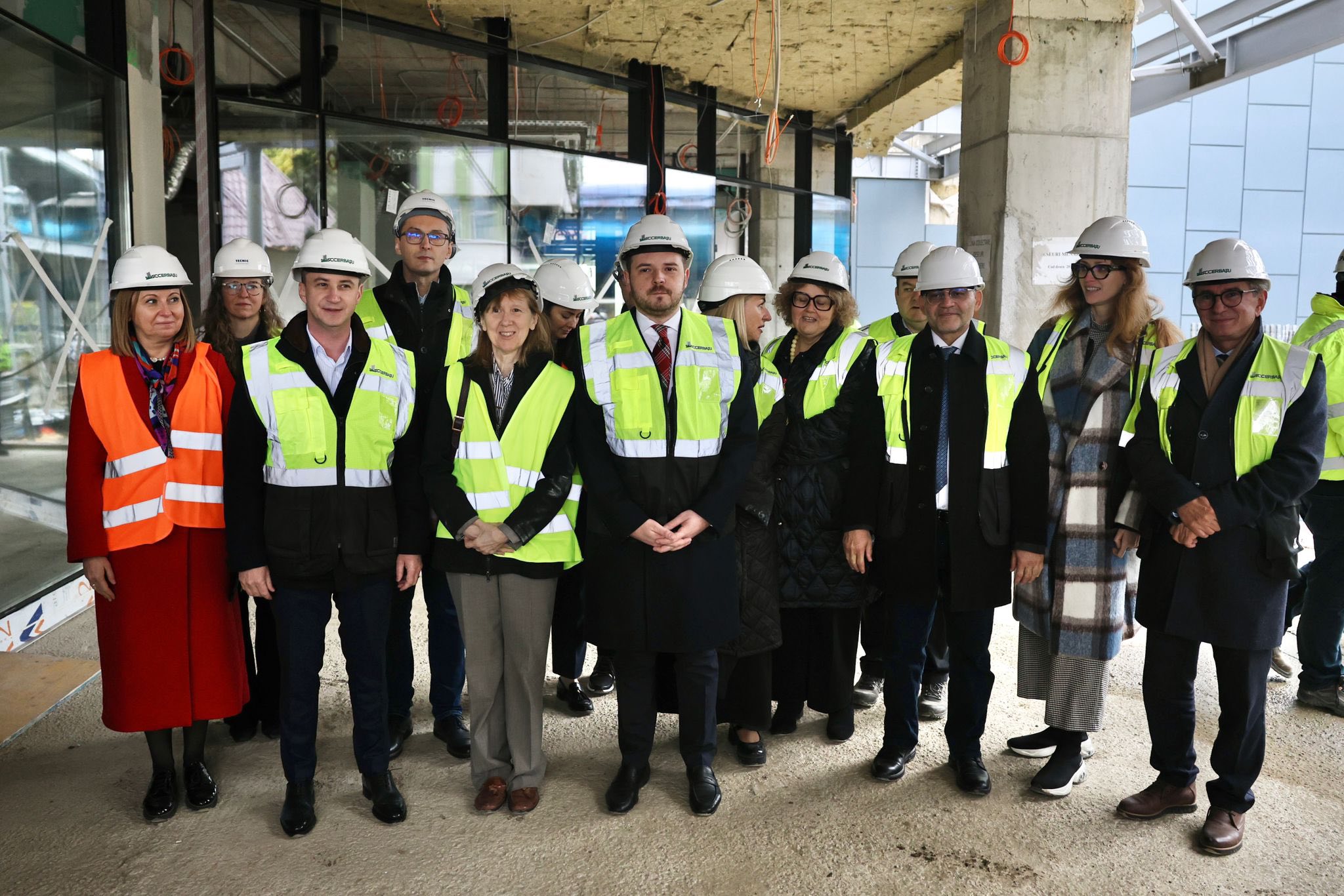 Vicepreședinta Băncii Mondiale a mers să vadă cum decurg lucrările la Centrul de Arși Grav Timișoara