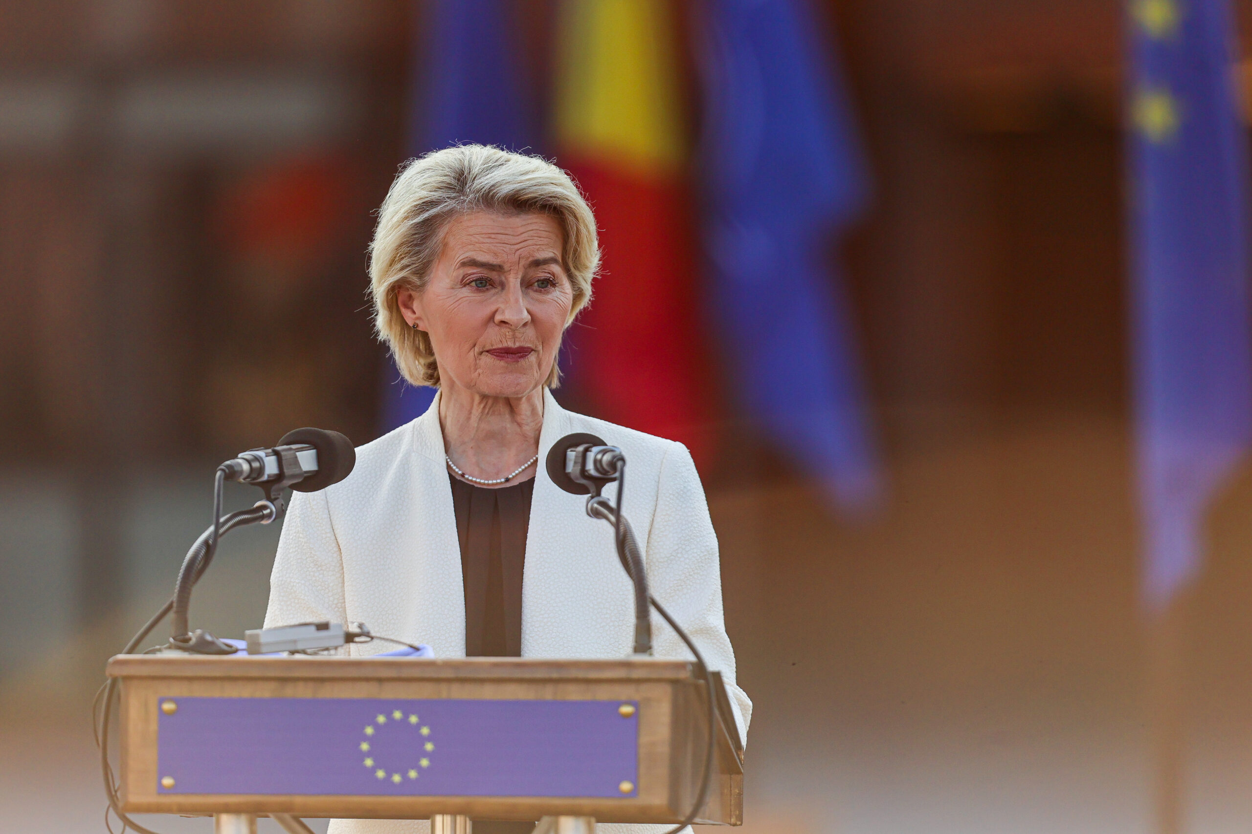 Von der Leyen caută sprijinul Belgiei pentru planul de împrumut destinat Ucrainei