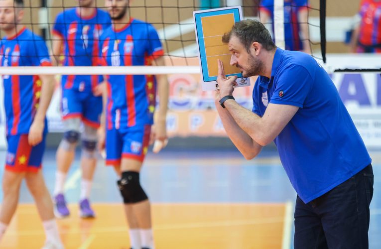 Arcada Galați domină echipa etapei a 8-a din Divizia A1 la volei masculin