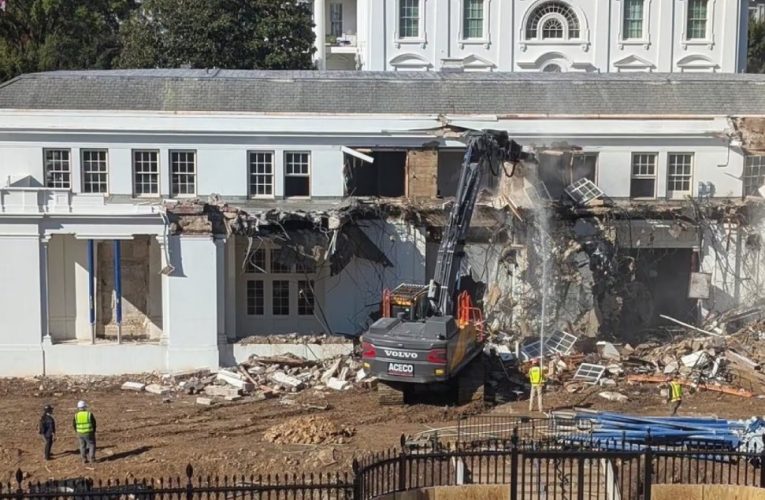 Casa Albă va prezenta în ianuarie planurile pentru viitoarea sală de bal din Aripa de Est