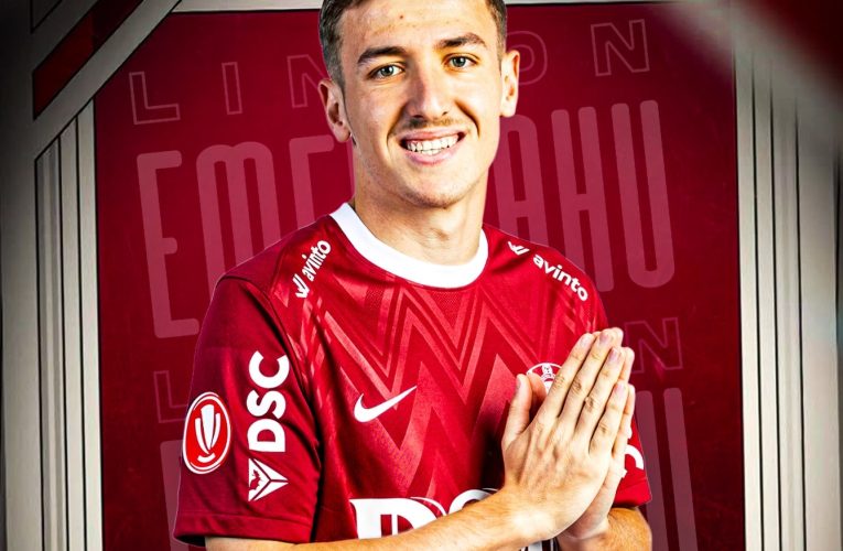 CFR Cluj l-a transferat pe Lindon Emerllahu la Polissya Zhytomyr. Mijlocașul pleacă după un sezon și jumătate