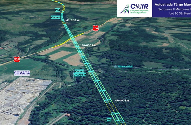 CNIR: Contractul pentru supervizarea lucrărilor pe lotul 1C al Autostrăzii Unirii, câștigat de o asociere româno-turcă