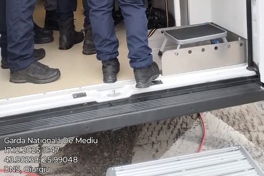 Controale cu raze X la Giurgiu pentru mașinile de mare tonaj