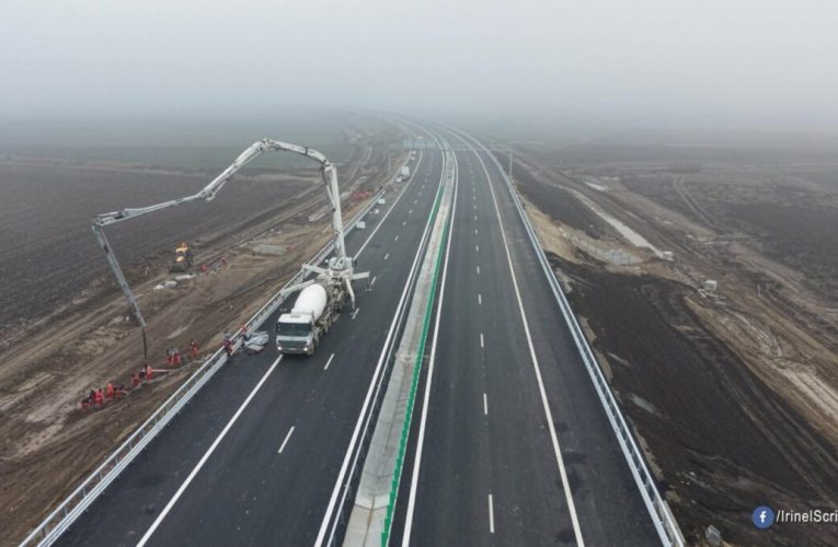 Ministerul Transporturilor: Curând, foarte curând, în trafic, încă 50 de km din Autostrada Moldovei A7
