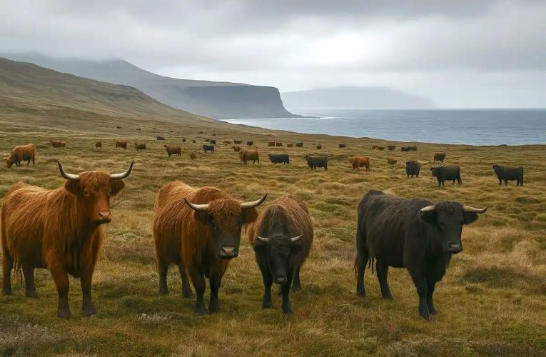 Misterul bovinelor uitate pe o insulă izolată: cum au supraviețuit mai mult de un secol fără oameni
