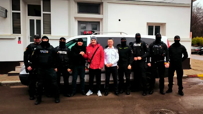 Moș Nicolae a ajuns la polițistul care a supraviețuit miraculos după ce a fost tăiat cu sabia