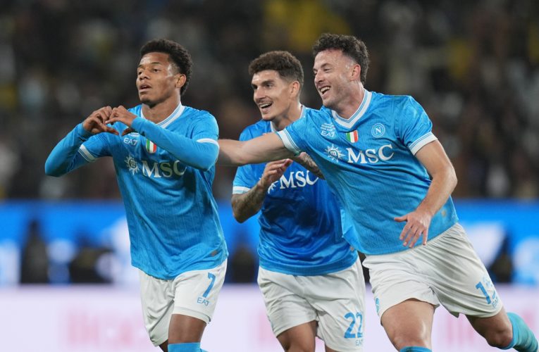 Napoli cucerește pentru a treia oară Supercupa Italiei. David Neres, decisiv în finala de la Riad