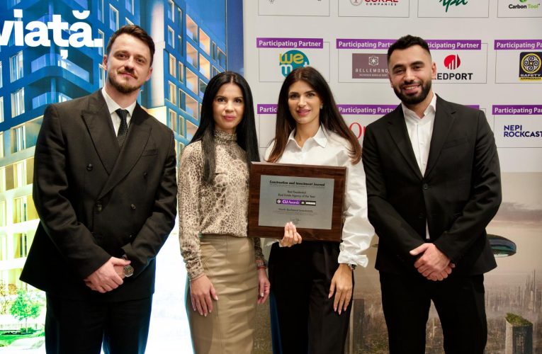 North Bucharest Investments, desemnată Best Residential Real Estate Agency of the Year la Gala CIJ Awards 2025