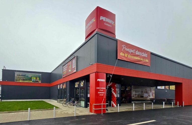 PENNY inaugurează 10 noi magazine și încheie anul cu 456 de unități la nivel național