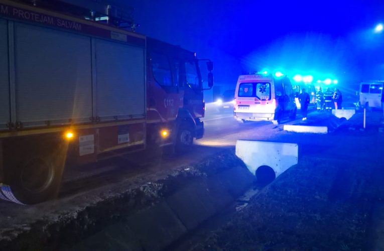 Plan Roșu activat în județul Sibiu după un accident cu 7 persoane, dintre care 5 minori