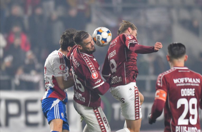 Rapid București conduce Superliga înaintea ultimei etape din 2025. Patru echipe despărțite de 2 puncte în fruntea clasamentului