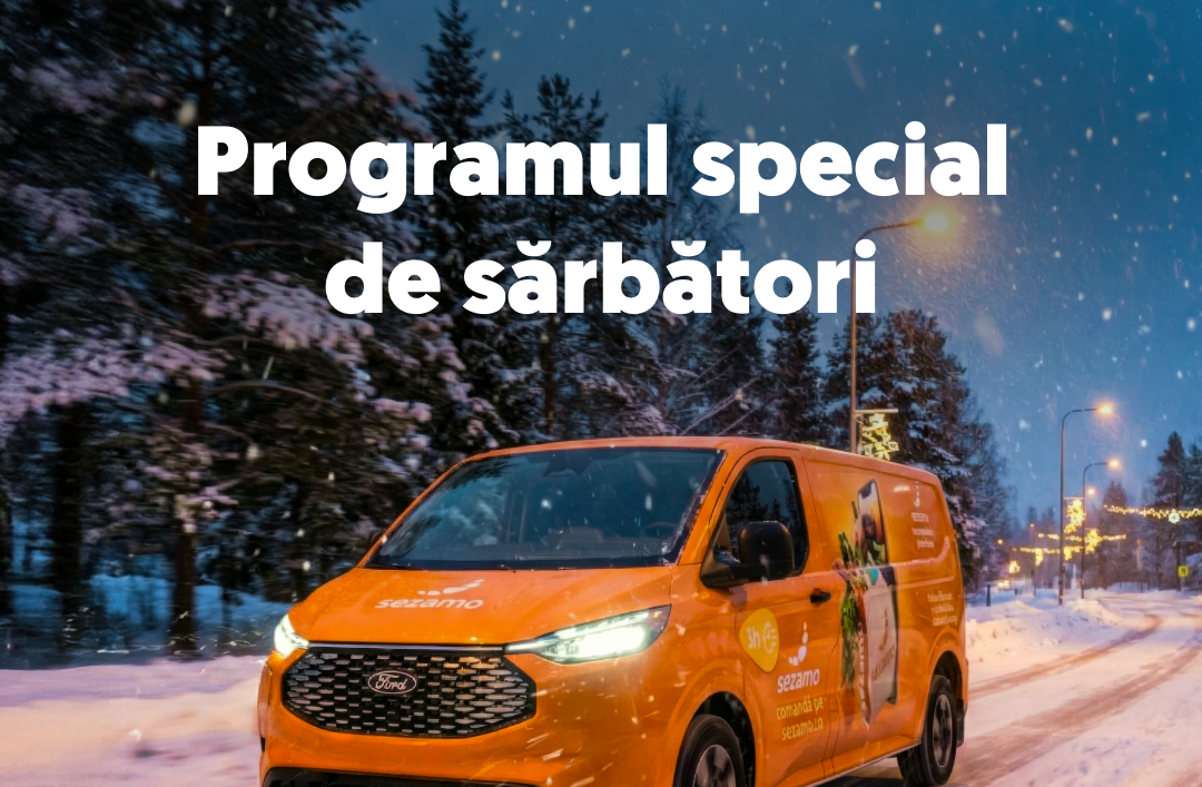 Sezamo anunță programul special de sărbători și o campanie dedicată mesei de Crăciun