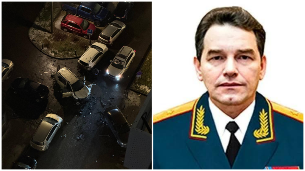 Un general rus, ucis la Moscova după detonarea unei bombe plasate sub mașina sa / Rusia suspectează că acțiunea este „orchestrată de serviciile de informații ucrainene”